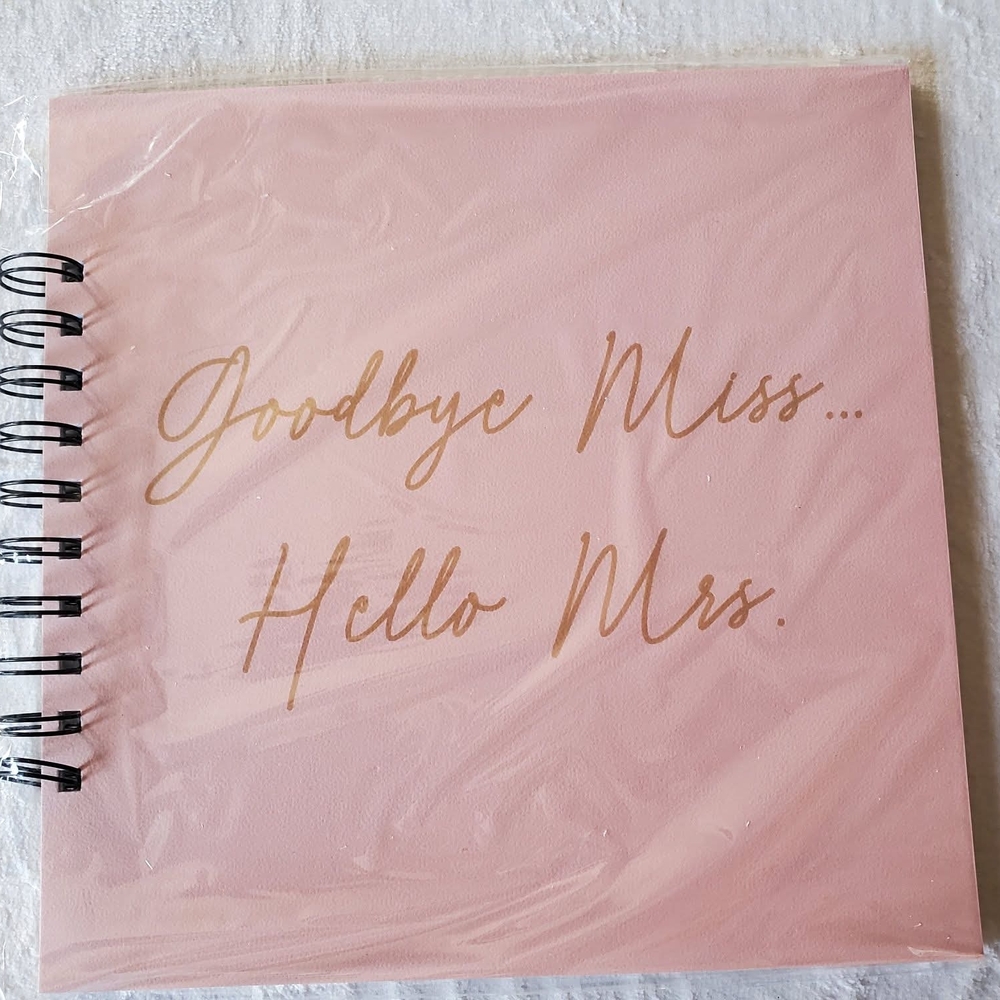 Pink Bridal Shower Guest Book